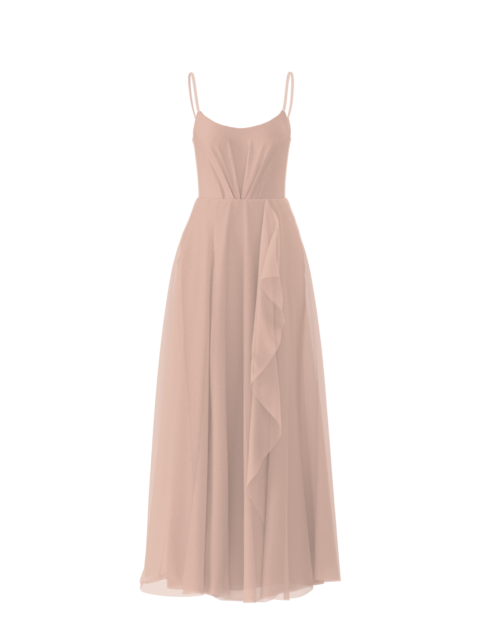 Campbell Bodice & Jaycie Skirt Set in Blush - Elegant Women's Fashion for Parties, Weddings & Special Occasions