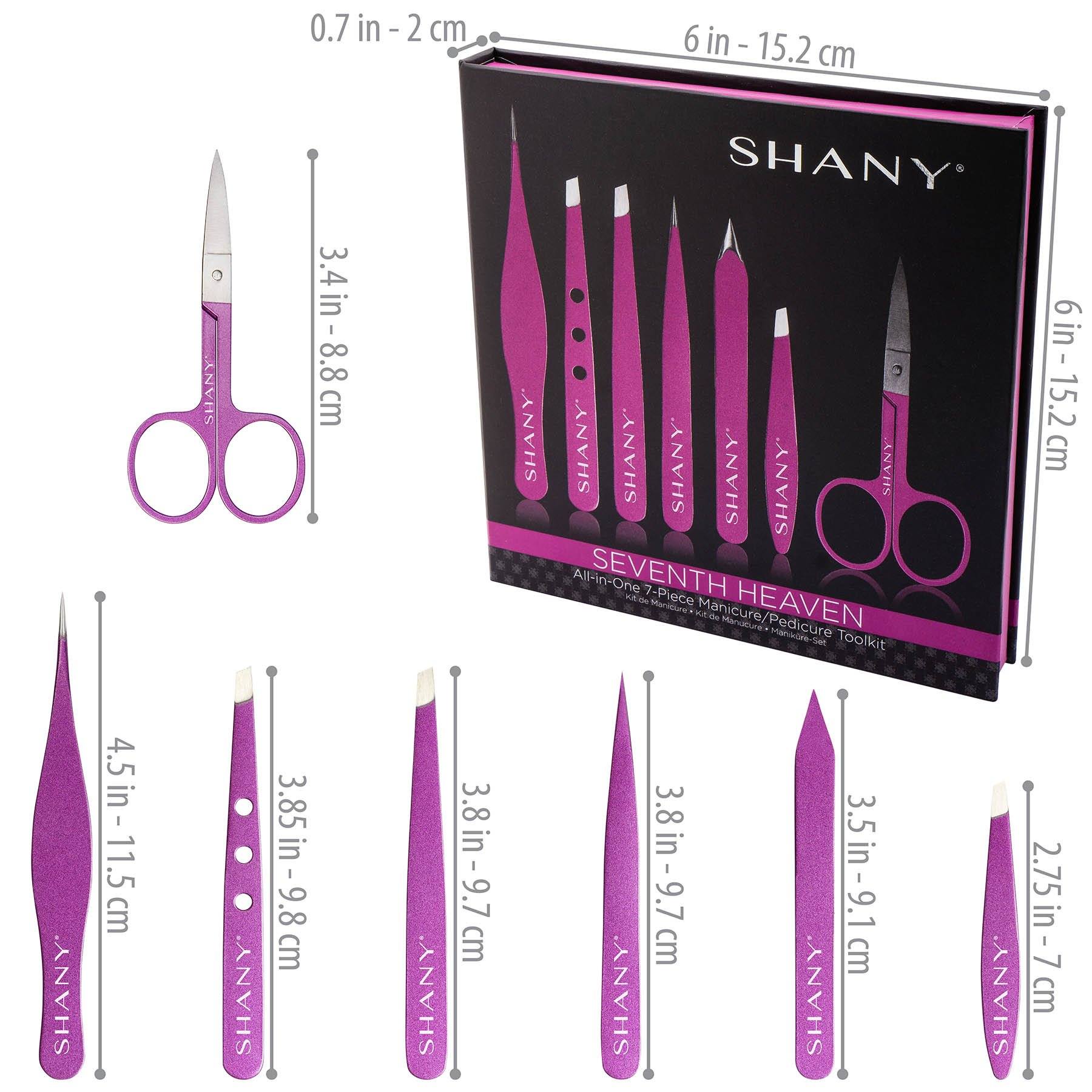 Professional Manicure & Pedicure Tweezer Set for Nail Care - Stainless Steel Tweezers for Precise Grooming, Salon & Home Use