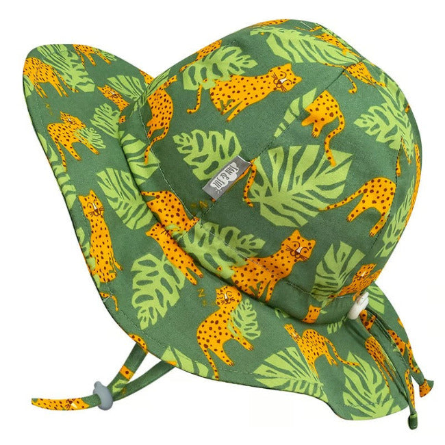 Jan & Jul Cotton Floppy Sun Hat for Women - Stylish Leopard Print Wide Brim Summer Beach Hat for Outdoor, Travel & Vacation