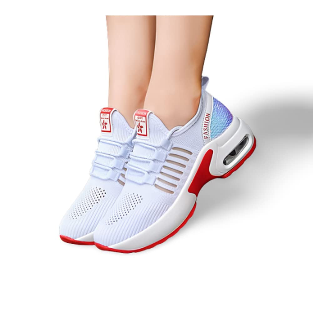 Women's Walking Shoes - Lightweight Mesh Casual Running Sneakers for Jogging, Tennis & Work | Breathable Comfort for Everyday Wear, Gym & Outdoor Activities