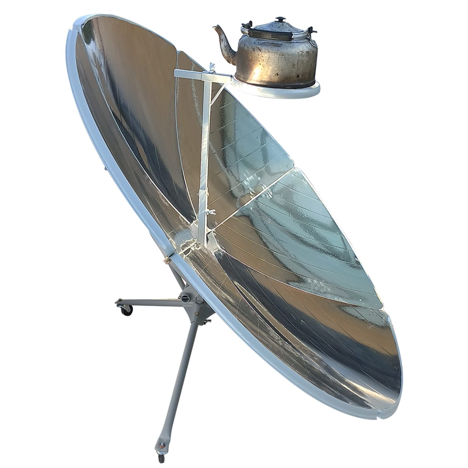 1500W High Power Solar Cooker - Portable Sun Oven for Outdoor Cooking, Camping & Emergency Use - 1.5m Parabolic Reflector with 800-1000°C Focal Temperature - Fast US Shipping