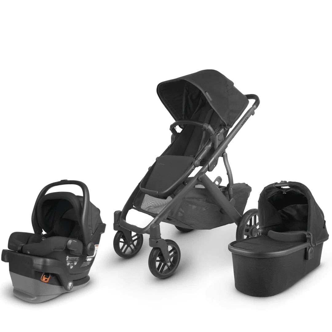 UPPAbaby VISTA V2 Stroller with MESA V2 Infant Car Seat Travel System - Lightweight, Adjustable & Safe Baby Stroller for Newborns to Toddlers - Perfect for City Walks, Shopping & Family Outings