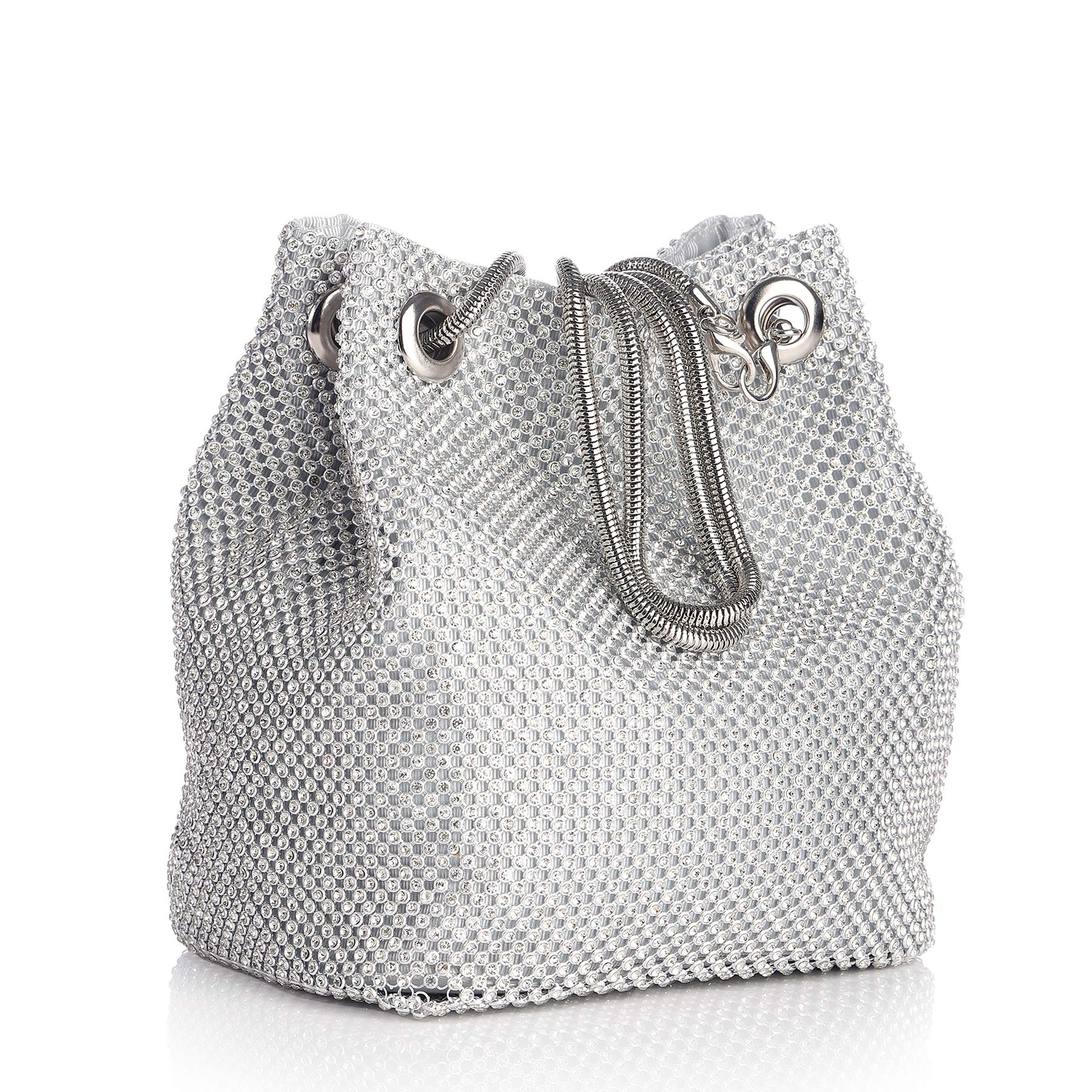 Luxury Women's Evening Clutch Bag with Full Rhinestones - Elegant Fashion Purse for Parties, Weddings & Special Occasions