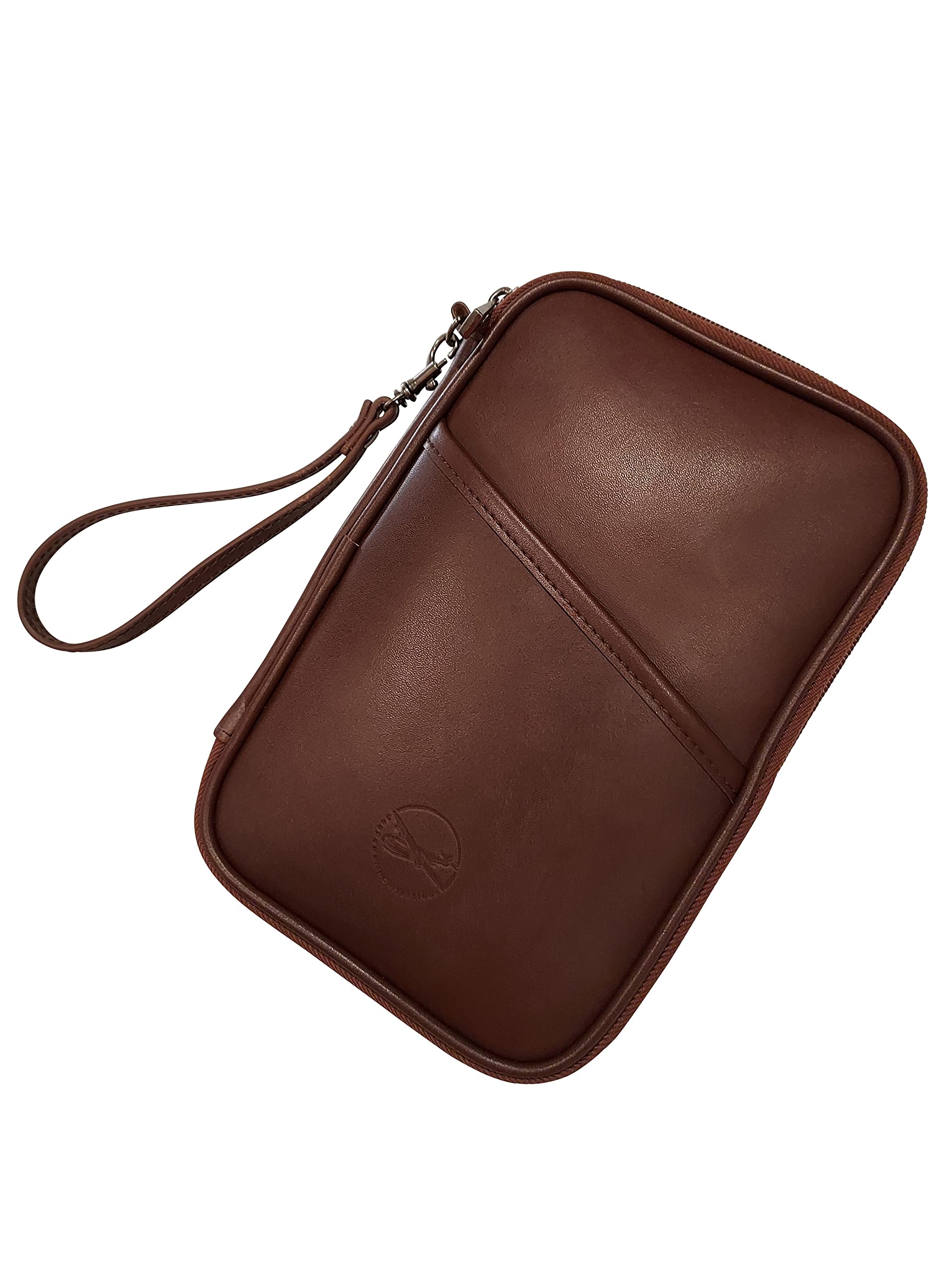 Voyageur Versatile Travel Wallet in Colt Brown - RFID Blocking & Multi-Pocket Organizer for Passport, Cards & Cash - Perfect for Airports, Vacations & Business Trips