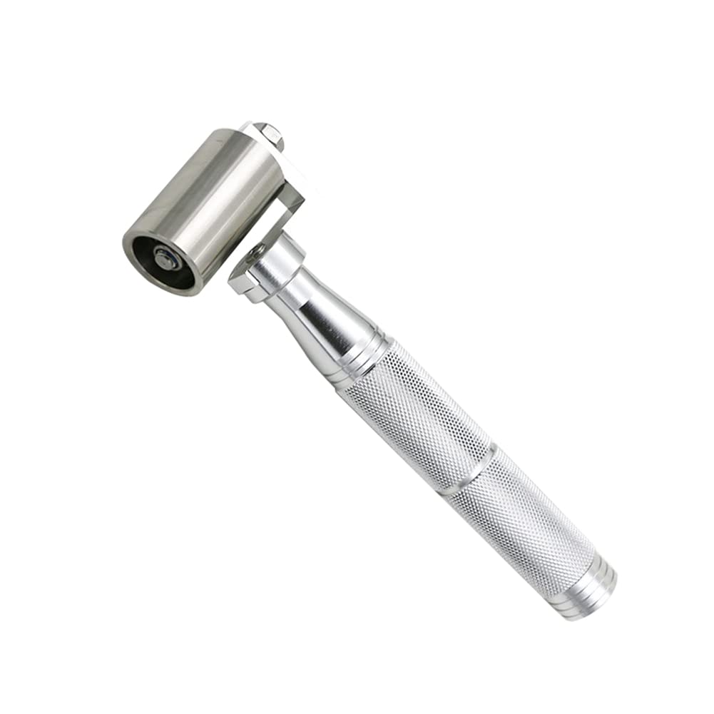 BOOHAO Stainless Steel Wallpaper Seam Roller - Heavy Duty Wallpaper Construction Tool for Smooth Seams & Paint Application - Perfect for Home Renovation & DIY Projects