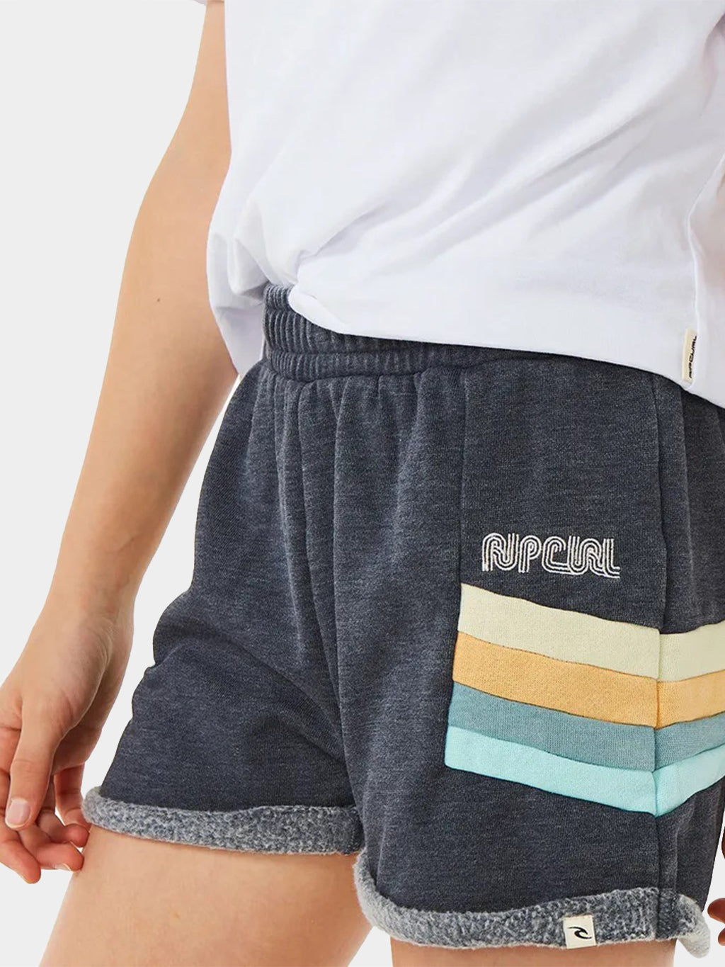Girl's Block Party Track Shorts for Ages 8-14 | Comfortable Athletic Running Shorts for Kids | Perfect for Sports, Gym, and Playtime