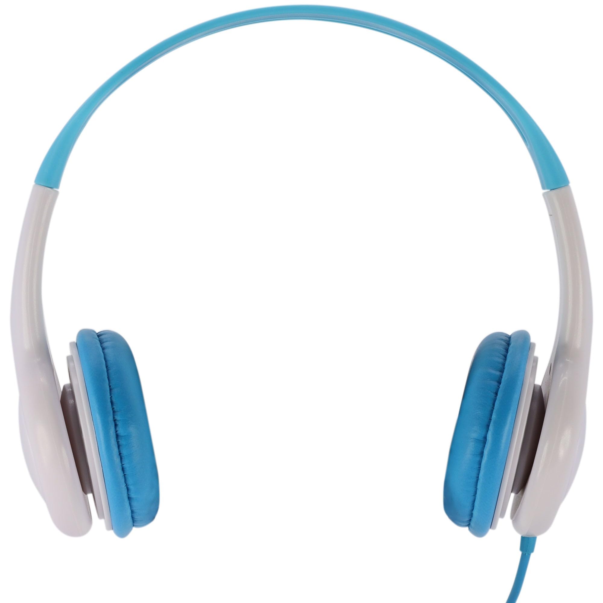 Moki ACC HPKB Volume Limited Kids Headphones - Blue | Safe & Comfortable for School, Travel & Online Learning