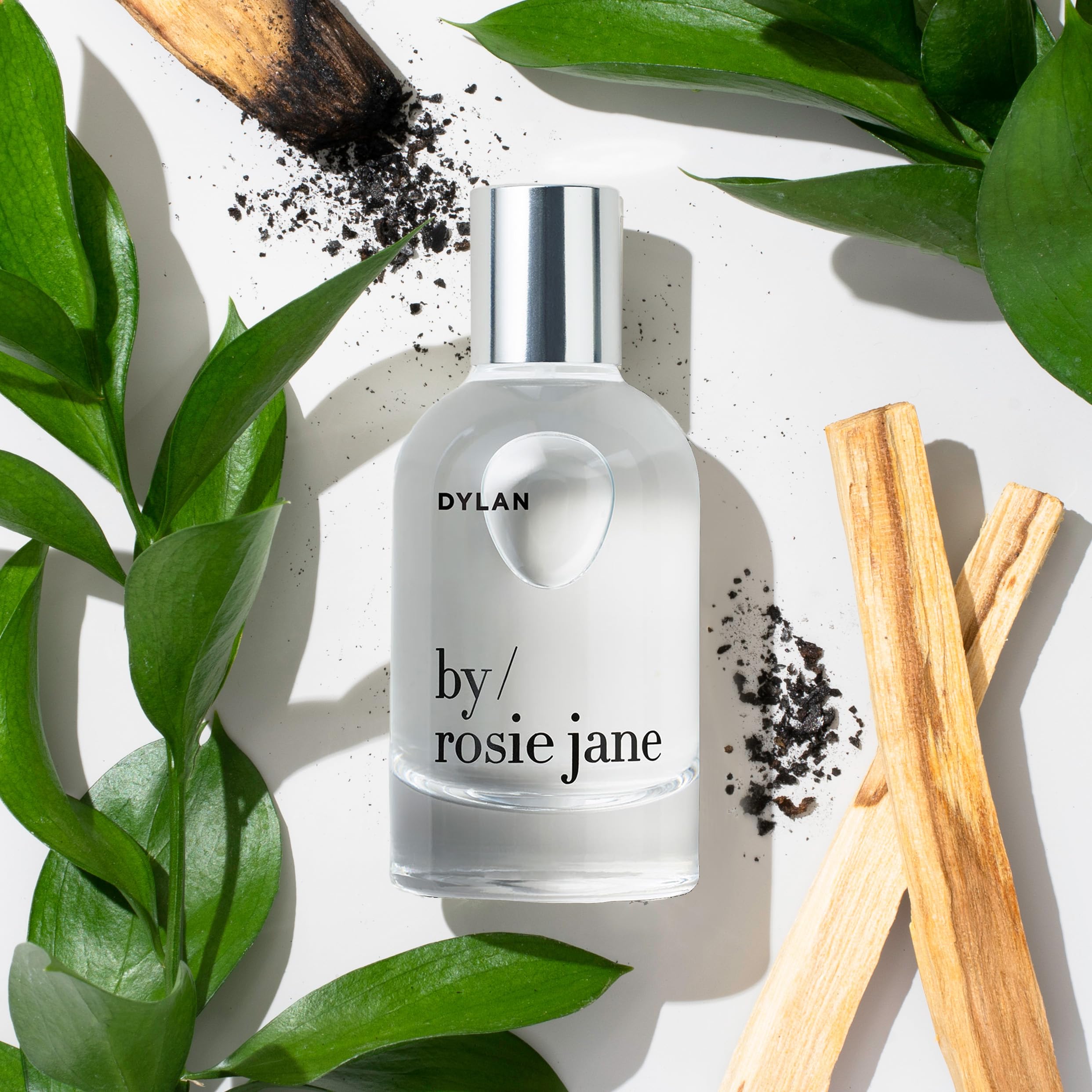 Rosie Jane Dylan Eau De Parfum Spray for Women - Vegan, Cruelty-Free Fragrance with Cedar, Frankincense & White Musk Notes - 50ml Clean Essential Oil Mist - Perfect for Daily Wear, Office & Romantic Dates