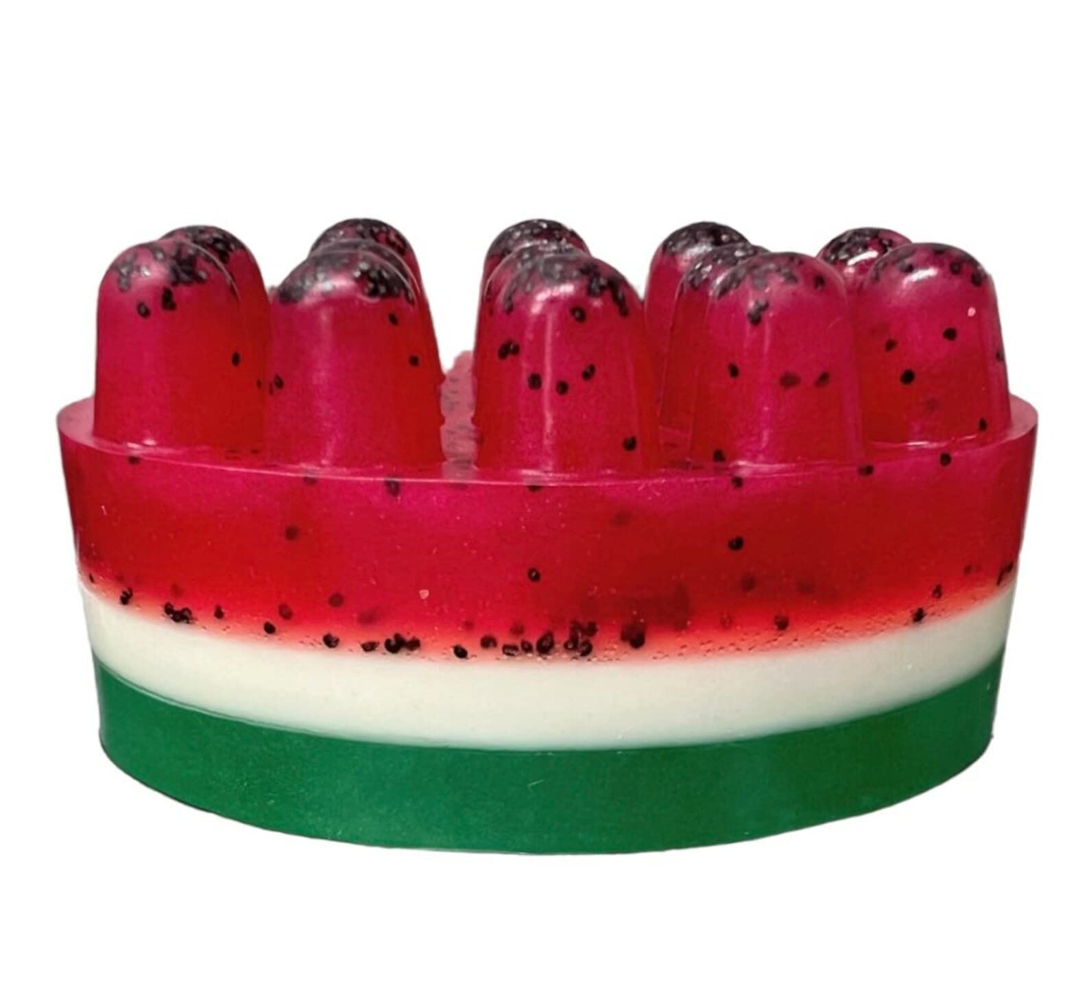 Watermelon Exfoliating Massage Soap Bar - 5 oz with Surprise Gift Inside | Natural Skincare for Body & Face, Perfect for Gifts & Self-Care Routines