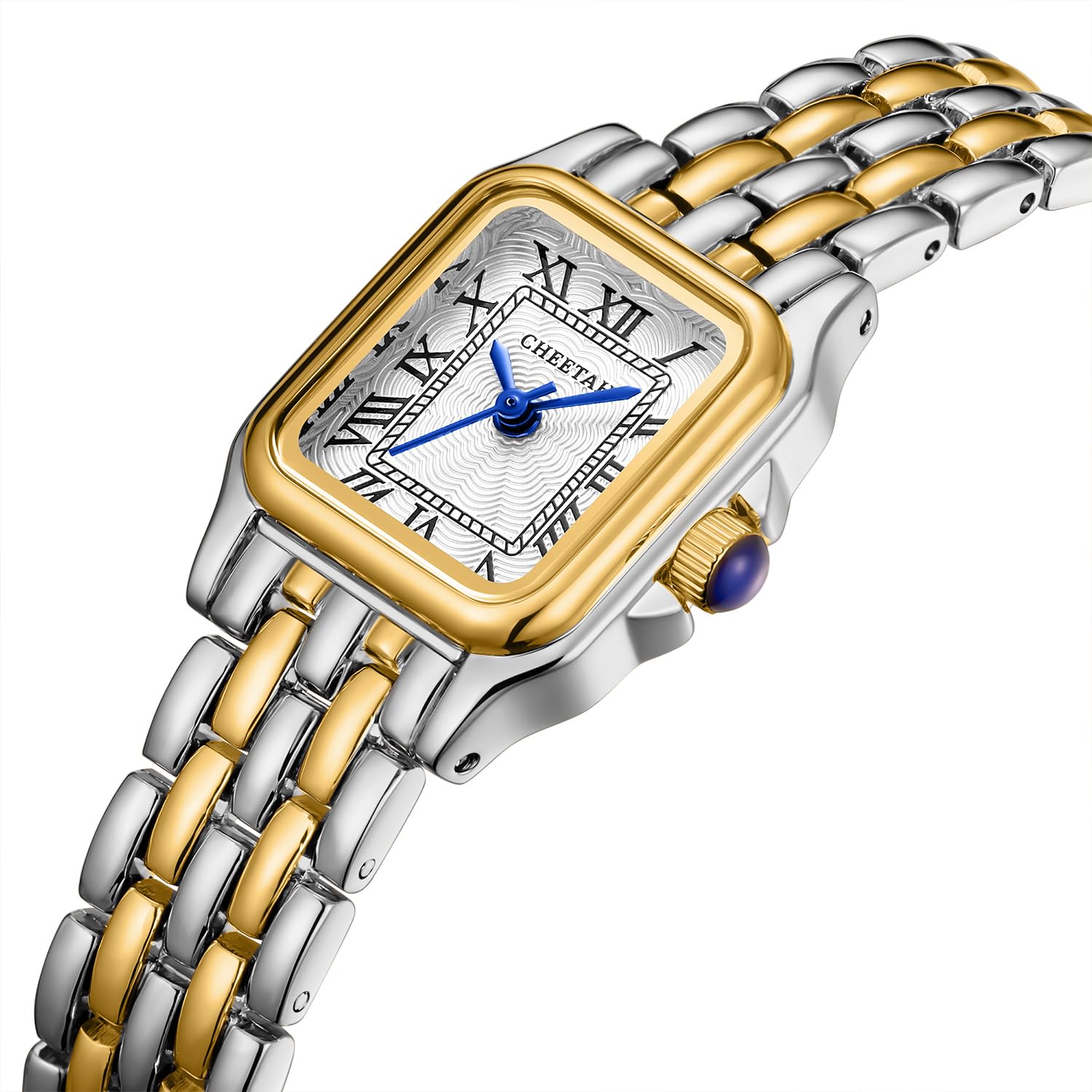 Elegant Gold Watches for Women - Vintage Small Bracelet, Rectangular Case with Roman Dial - Perfect for Office, Party & Everyday Wear