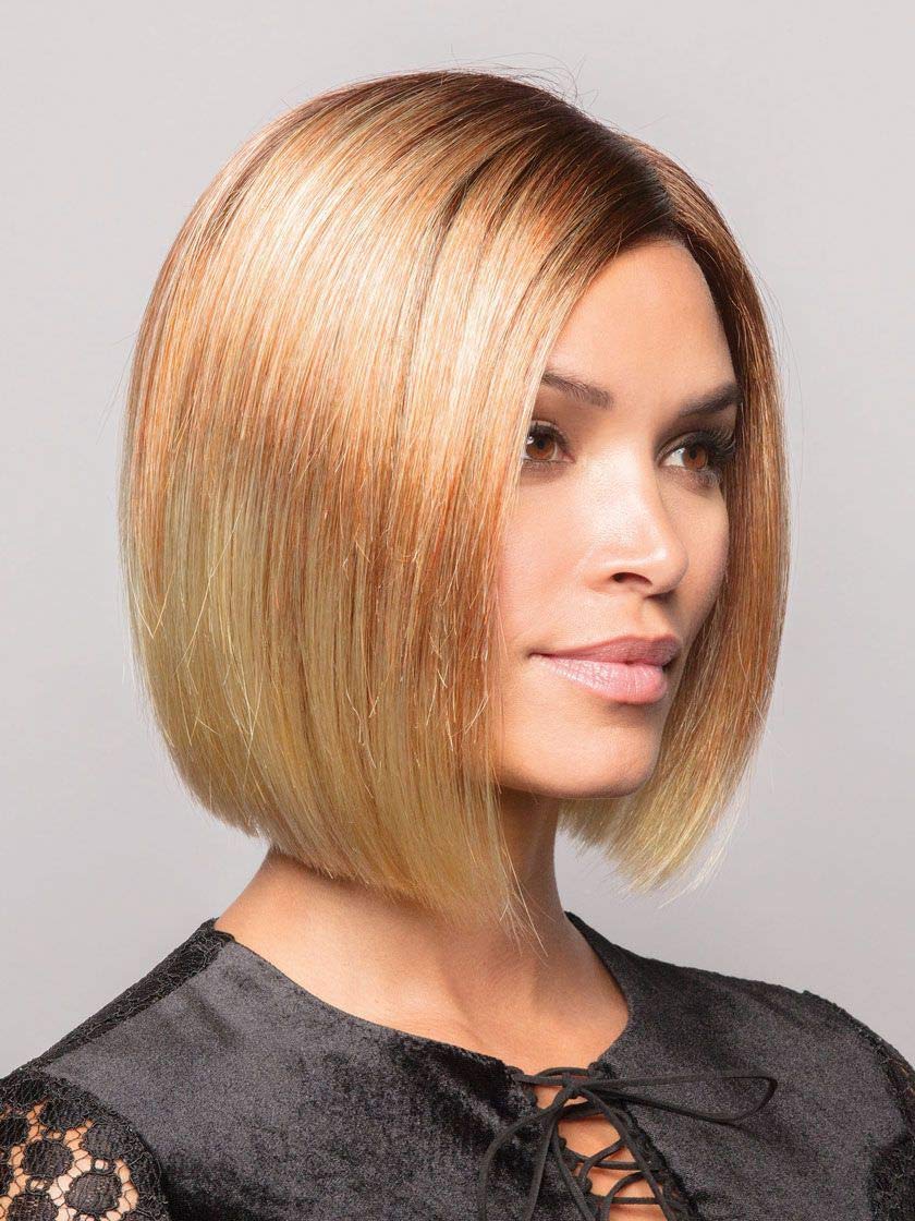 Rene of Paris Kai Synthetic Wig Bundle - 5 Piece Set with Dark Chocolate Wig, Christy's Wigs Q&A Booklet, Travel Size Wig Shampoo, Wig Cap & Wide Tooth Comb | Perfect for Cosplay, Costume Parties & Everyday Wear