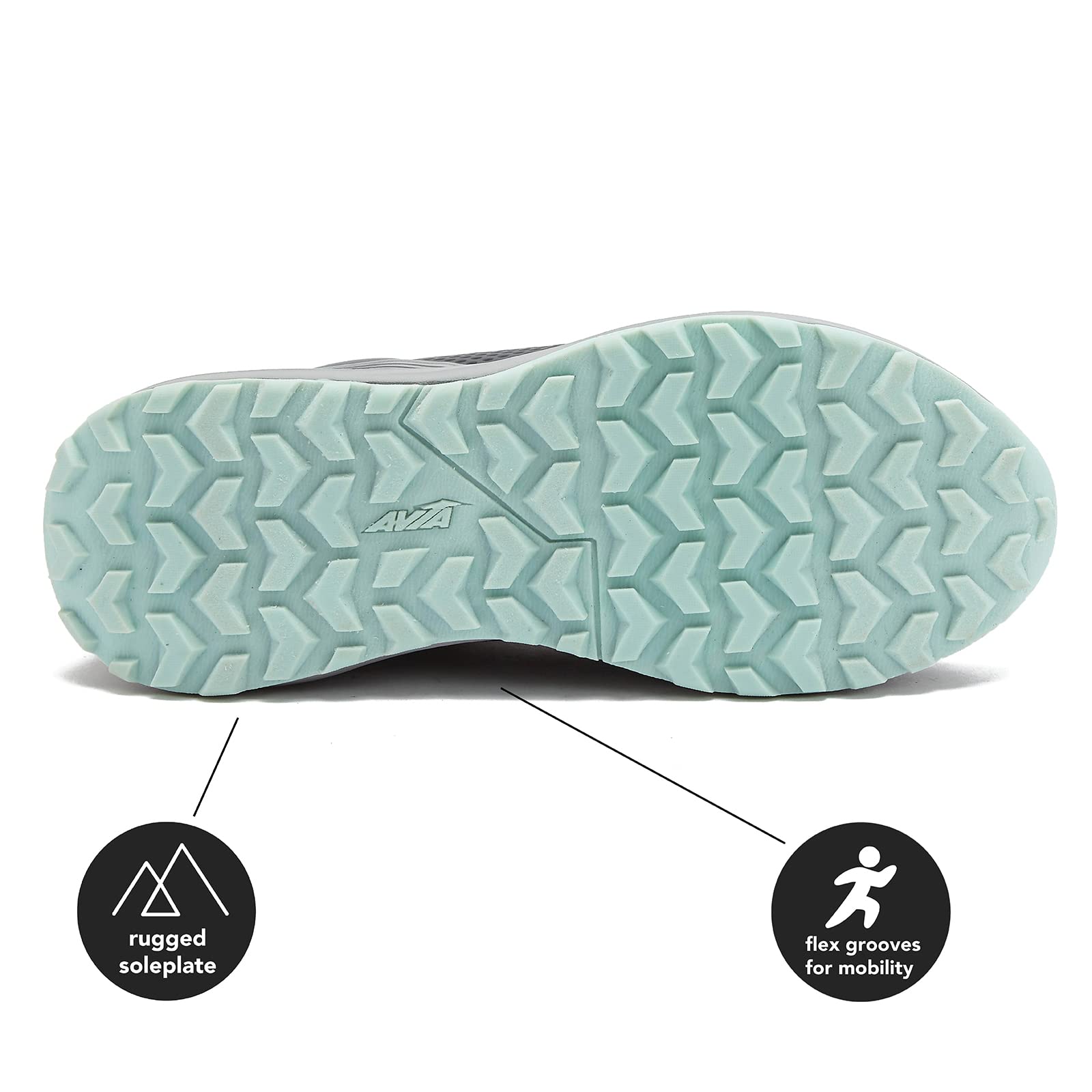 Avia Grit Sport Women's Hiking Boots - Waterproof Mid Top Ankle Trail Shoes for All Weather Conditions | Perfect for Outdoor Adventures, Hiking & Camping