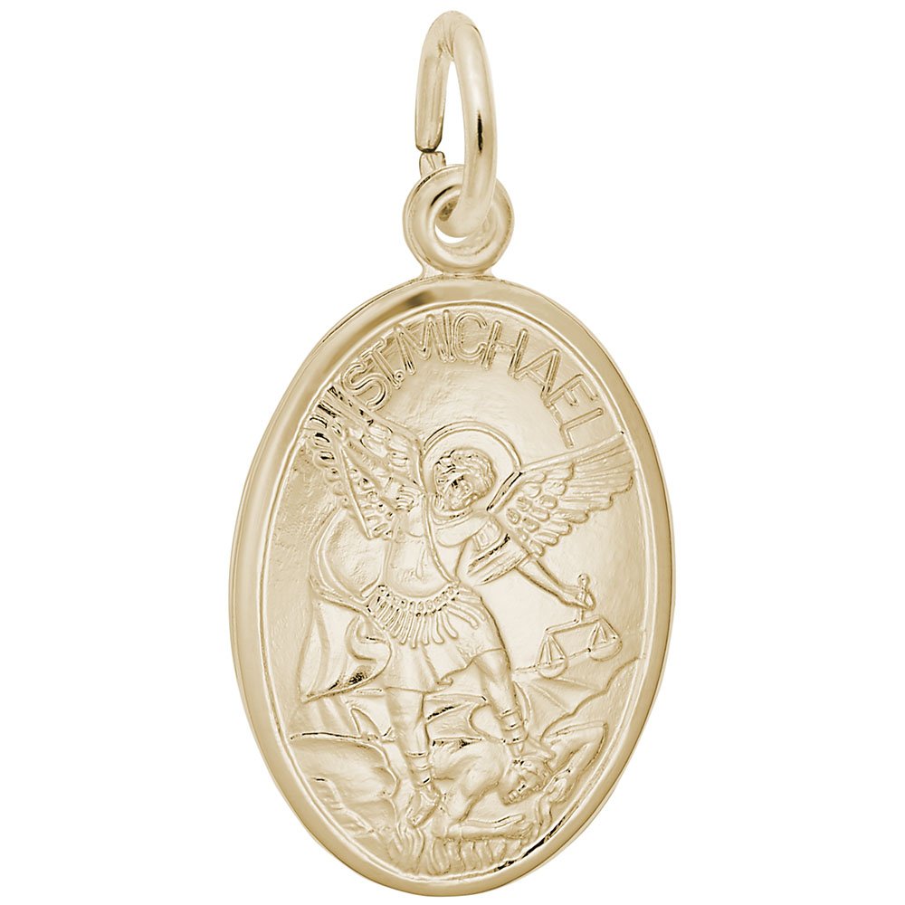 St. Michael Charm Pendant - Religious Jewelry for Bracelets & Necklaces - Perfect for Gifts, Protection & Faith-Based Fashion