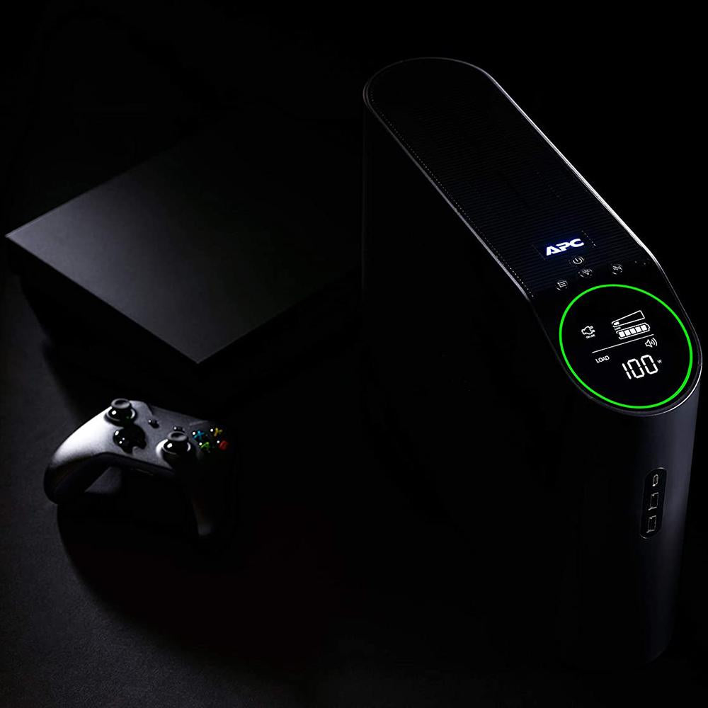 APC Back-UPS Pro 1500VA Gaming UPS Battery Backup - BGM1500B Black | Power Protection for Gaming PCs, Workstations & Home Electronics