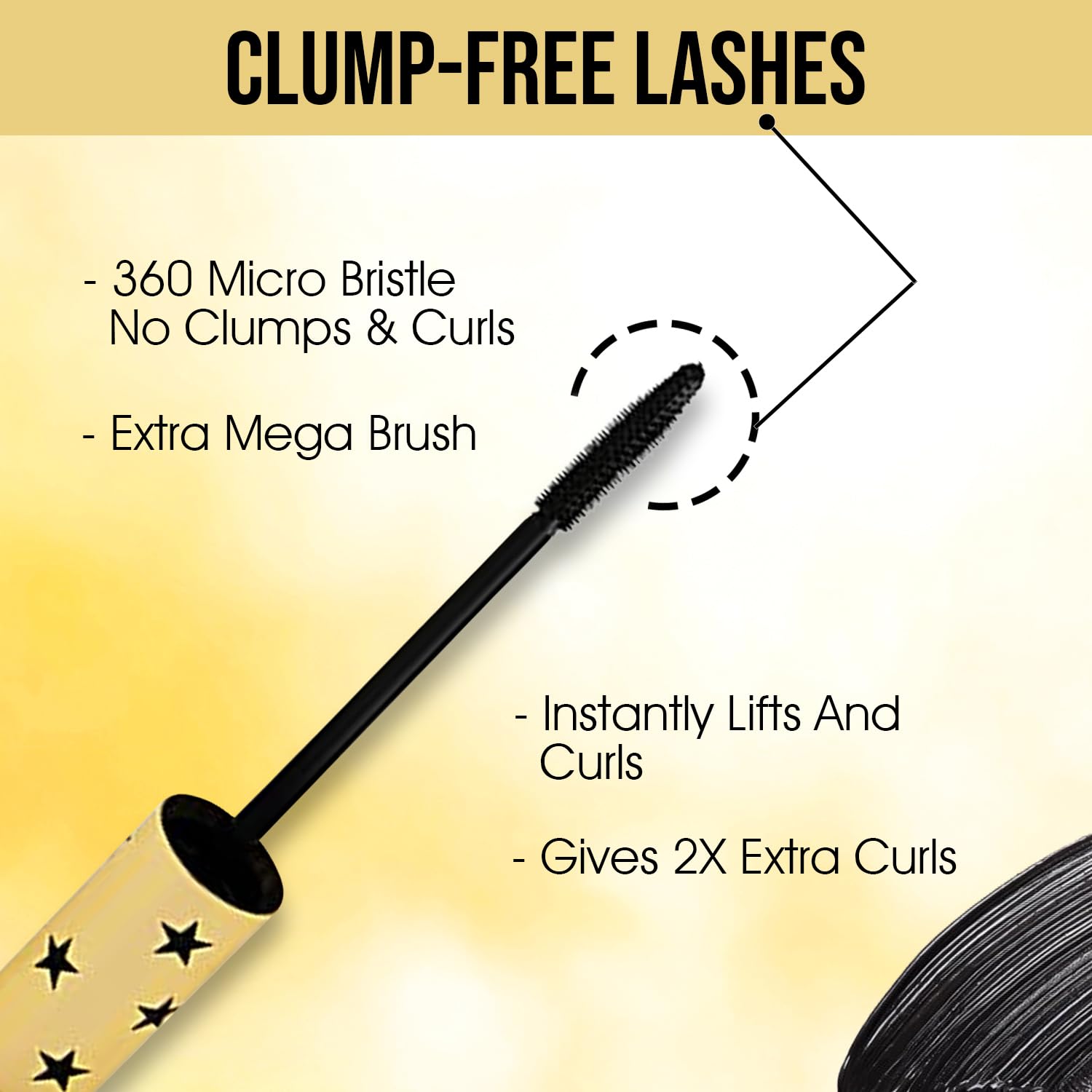 Super Waterproof Long Lash Mascara - Aroma Formula (10g) for Voluminous & Lengthened Lashes | Smudge-Proof, All-Day Wear | Perfect for Swimming, Gym & Special Occasions
