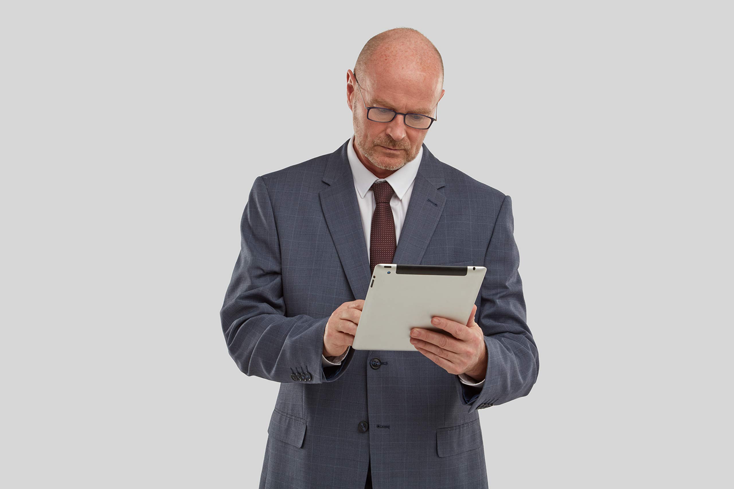 ThinOptics Blue Light Blocking Reading Glasses for Computer Use - Frontpage Style with Premium Milano Aluminum Case - Perfect for Office Work, Gaming & Digital Eye Strain Relief