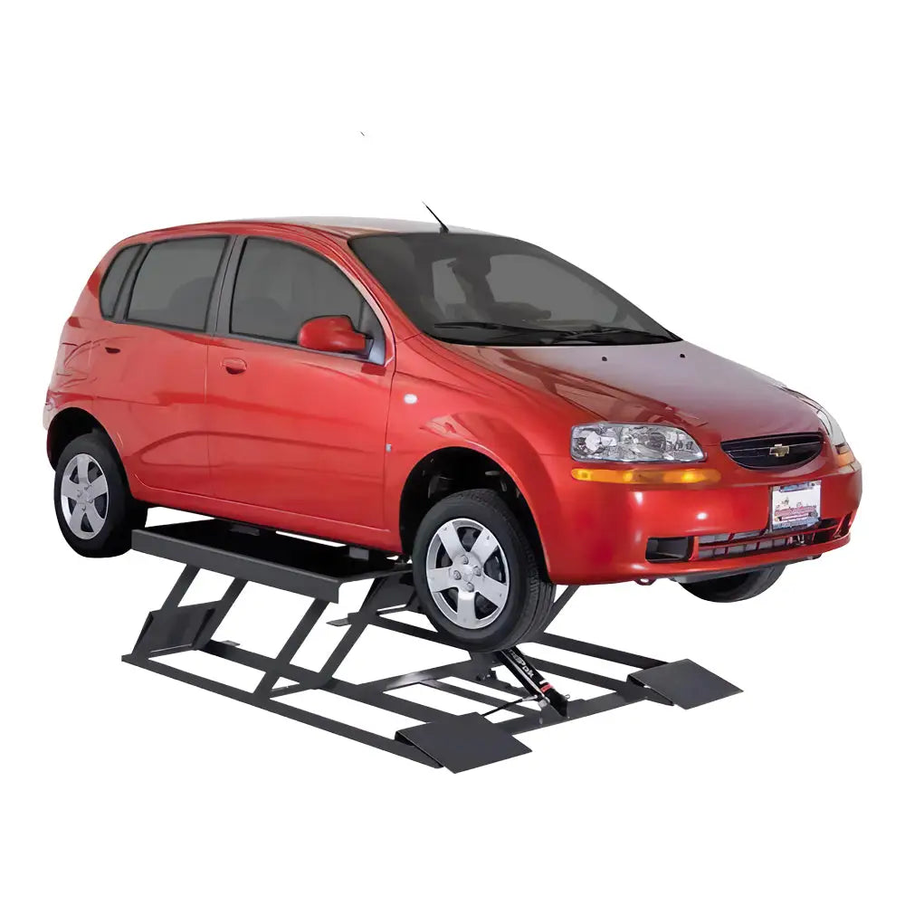 BendPak LR 60 6000 lb Low Rise Car Lift for Tire Changes & Brake Repairs - Heavy Duty Automotive Lift for Home Garage & Auto Repair Shops (Model 5175729)