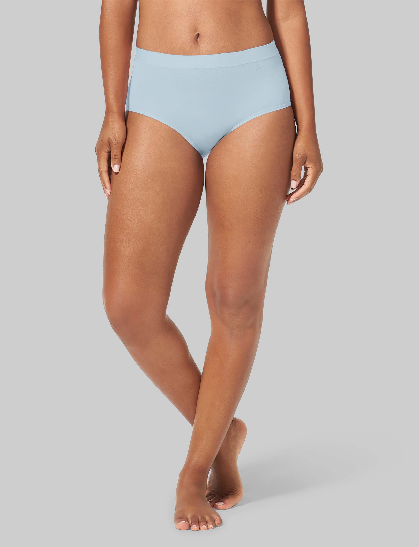 Women's Cool Cotton High Rise Briefs - Soft & Breathable Underwear for Everyday Comfort | Perfect for Workouts, Yoga & Lounge Wear