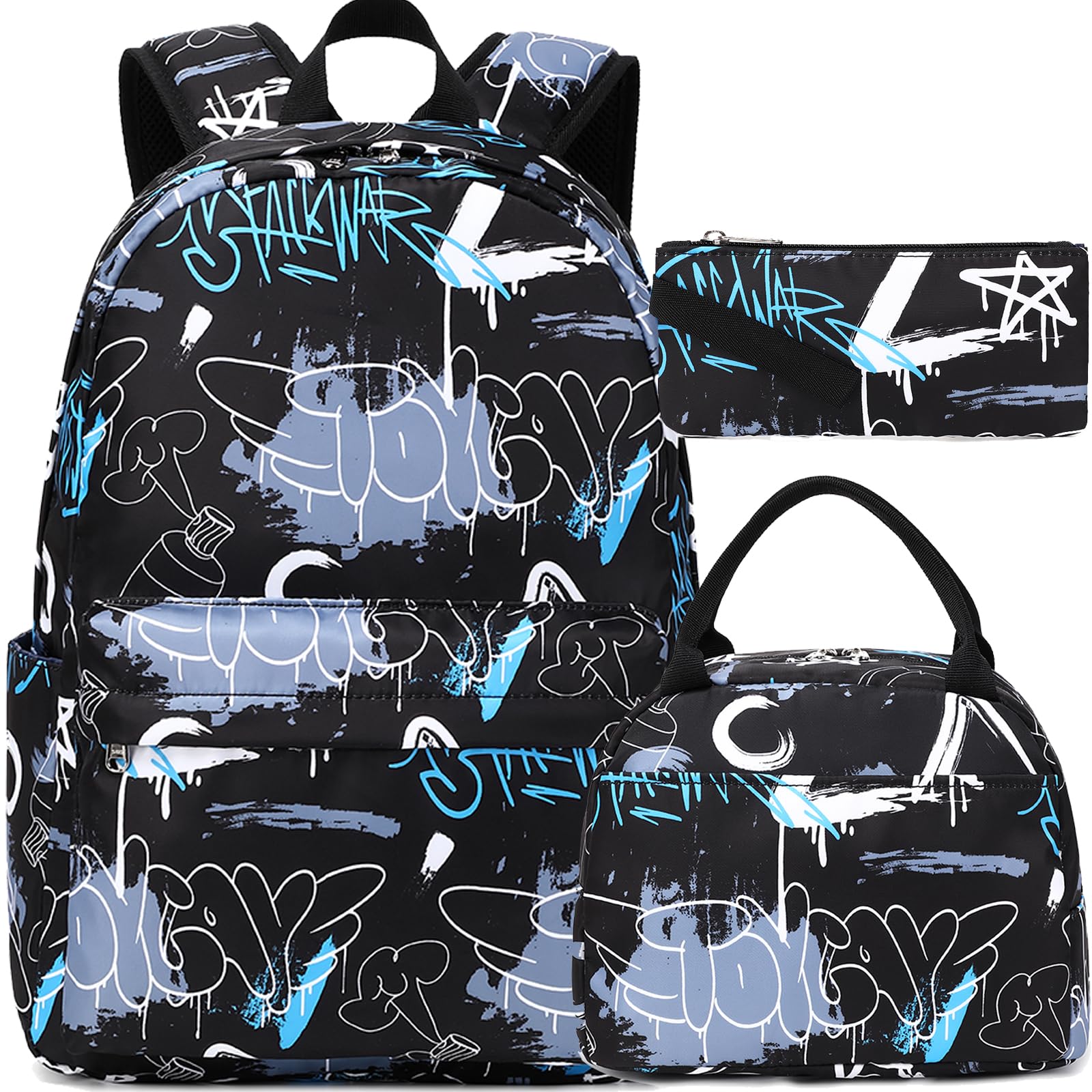 Jumpopack Stylish Backpack for Girls - Durable School Bag with Lunch Box, Perfect for Teen Girls - Ideal for School, Travel, and Daily Use
