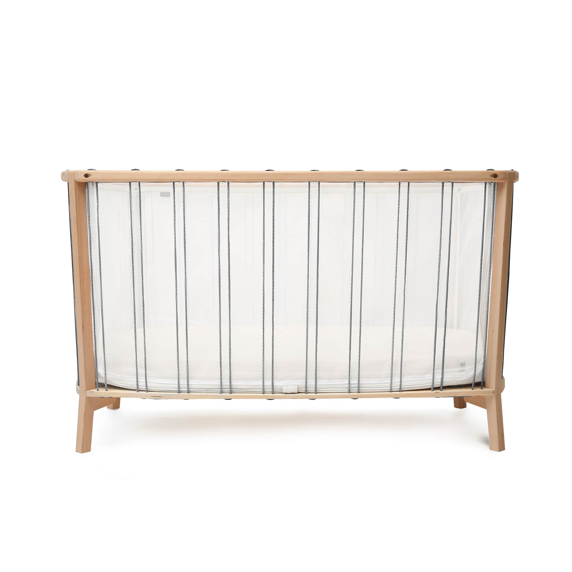 Charlie Crane Kimi Baby Bed with Organic Mattress - Safe & Comfortable Nursery Crib for Newborns & Toddlers - Perfect for Bedrooms, Daycare & Travel