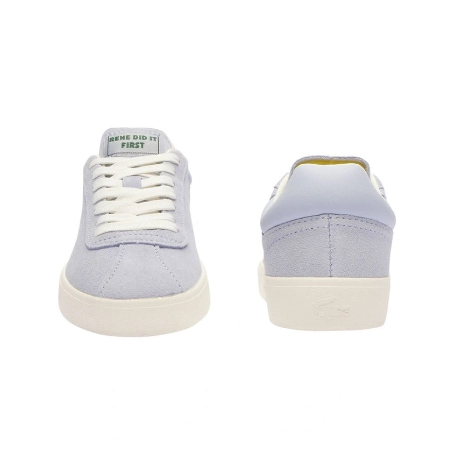 Lacoste Baseshot 124 Men's Sneakers - Light Blue & Off White Casual Shoes for Walking, Running & Everyday Wear