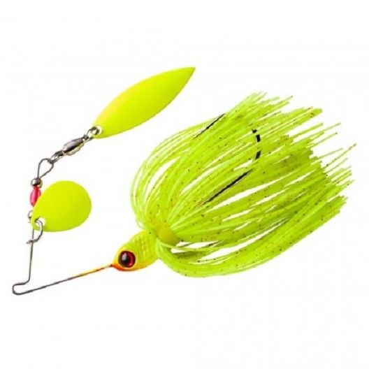 Booyah Pond Magic Spinnerbait 3/16 oz - Premium Bass Fishing Lure for Freshwater Lakes & Ponds - Perfect for Casting & Retrieving in Shallow Waters