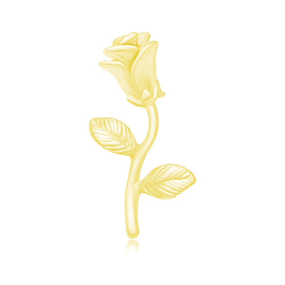 Elegant Small Rose Flower Brooch Pin for Women - Vintage Floral Lapel Pin - Perfect for Blazers, Dresses, Hats & Gift Giving