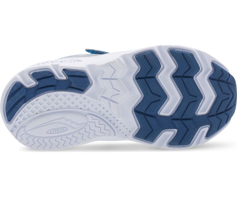 Saucony Navy Blue Baby Ride A/C Toddler Sneakers - Lightweight Comfortable Walking Shoes for Boys & Girls - Perfect for Playtime, Daycare & Outdoor Activities