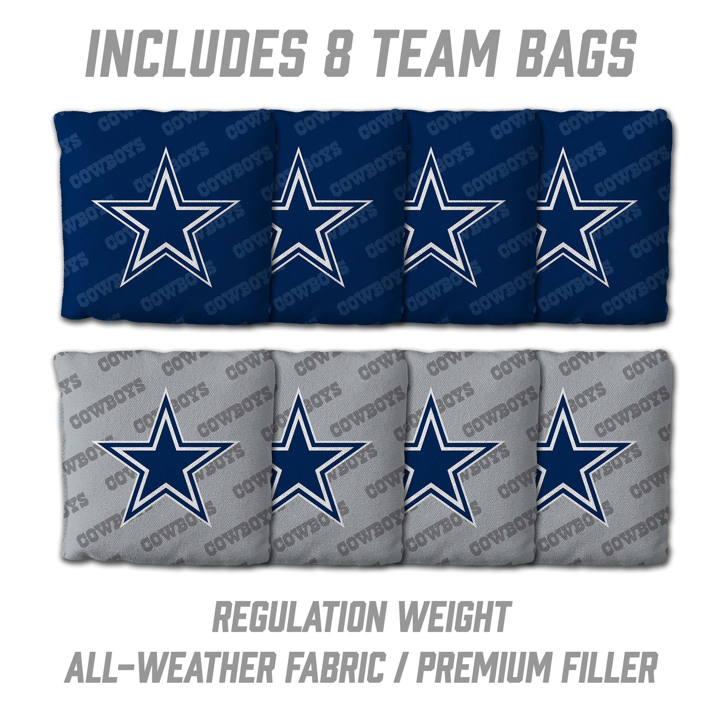 YouTheFan NFL 2’ x 3’ Wood Cornhole Game Set with Official Team Logo Bags - Premium Outdoor Tailgating & Backyard Party Game for Football Fans