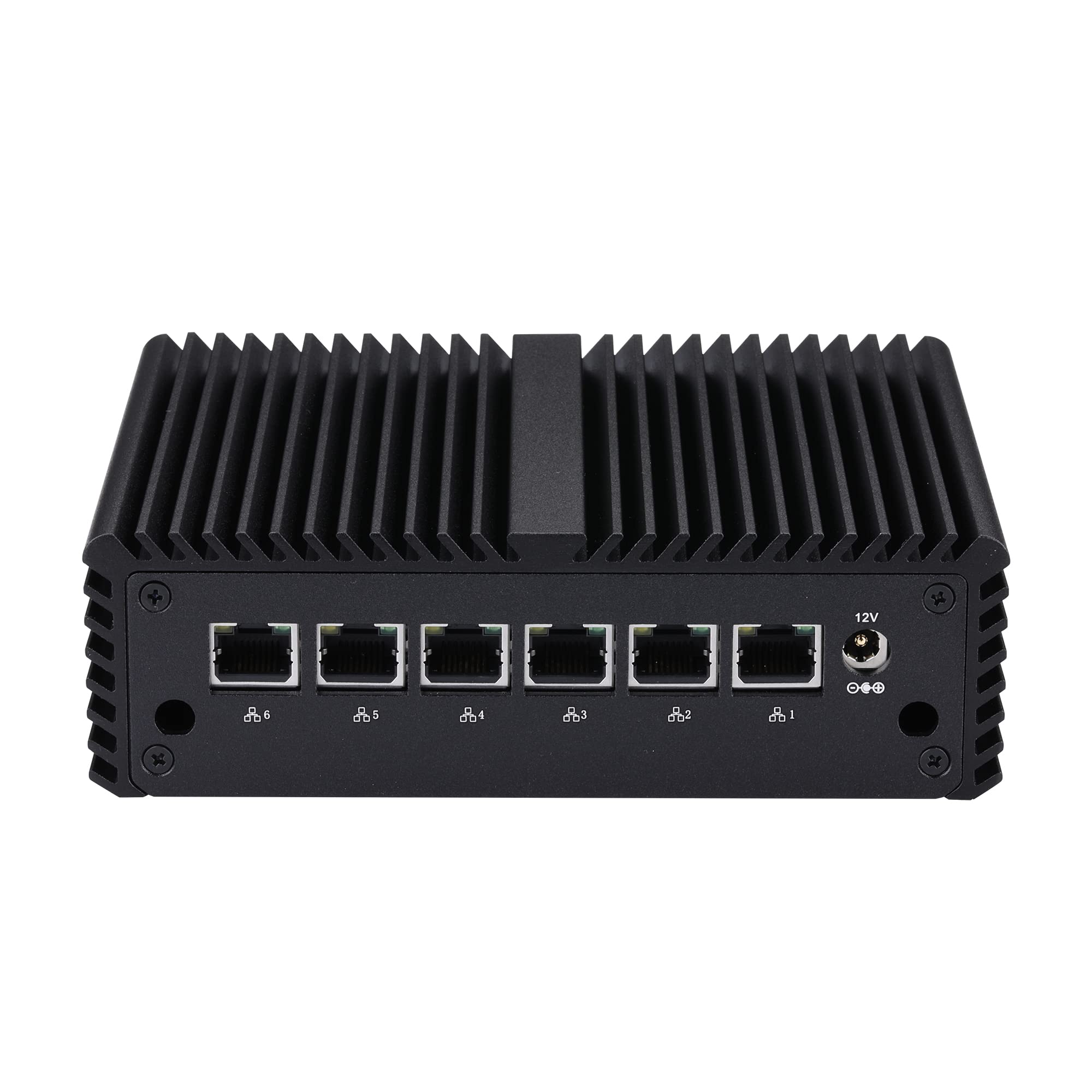 Dual Core Firewall Mini PC - 4305U 2.2GHz, 6 Gigabit LAN, Fanless for Home/Office Network Security