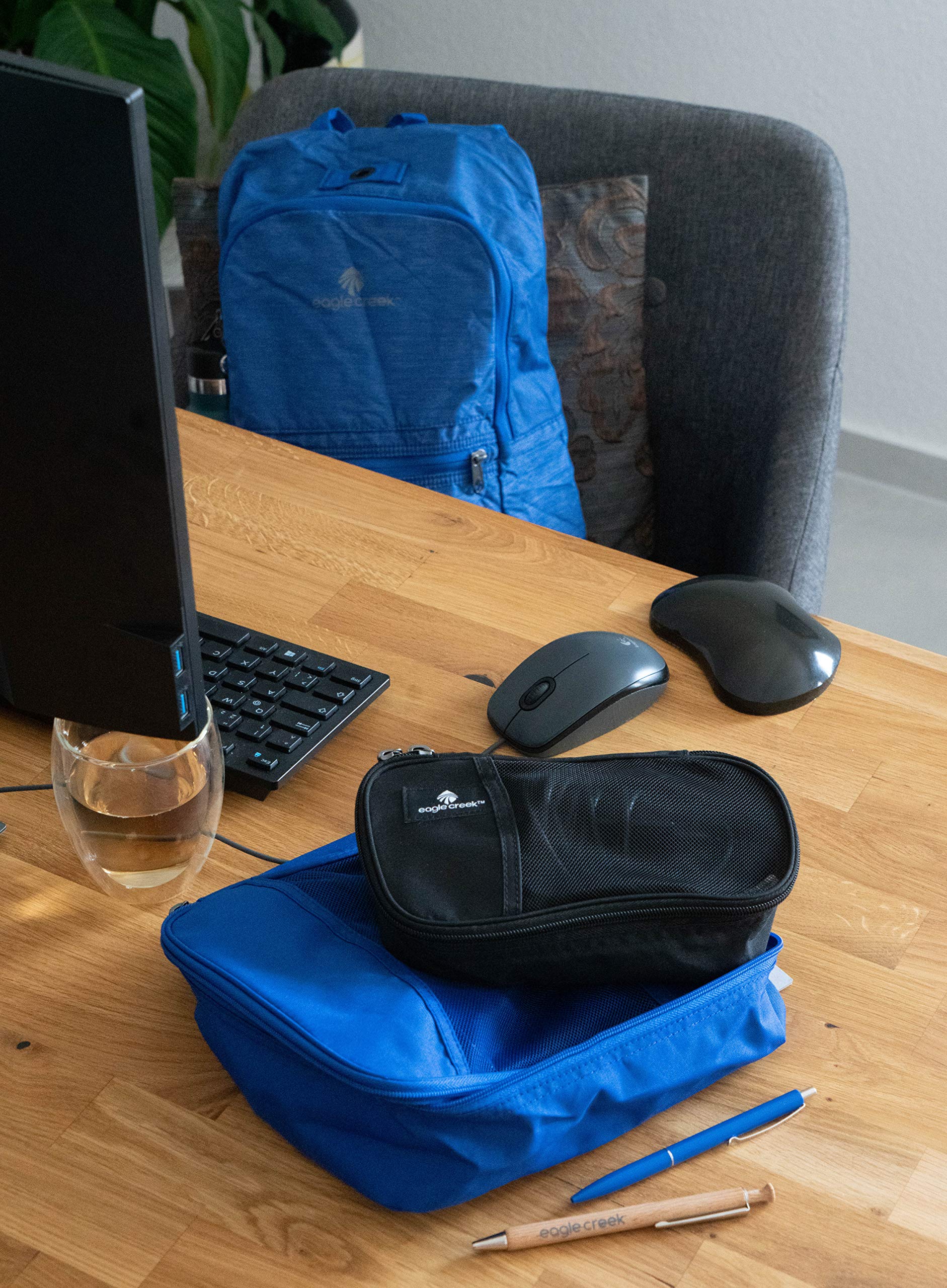 Eagle Creek Pack-It Original Packing Cubes - Durable Travel Organizer Bags for Luggage with Heavy-Duty Dual Zippers & Top Handle | Perfect for Business Trips, Vacations & Backpacking