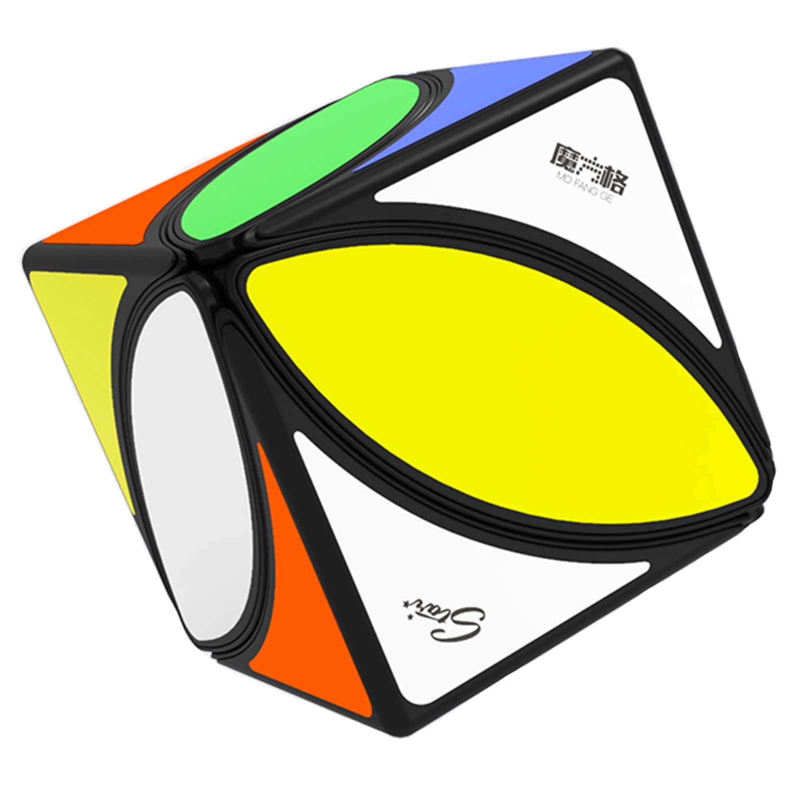 QYTOYS Puzzle Cube Toy - Premium Black Magic Cube, Lvy Leaf Cube, Skewb & Mofangge Lvy Cube for Brain Training & Stress Relief | Perfect for Kids, Adults & Office Desk Fidget Toys