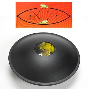 3D Mirror Scope Illusion Creator - Mirage 3D Hologram Maker with Parabolic Reflector for Home Decor, Science Projects & Optical Illusion Experiments