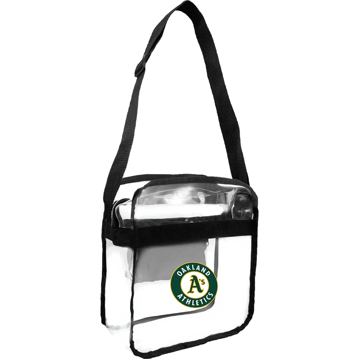 A's Clear Crossbody Bag for Women - Fashionable Transparent Shoulder Purse for Travel, Concerts, and Everyday Use