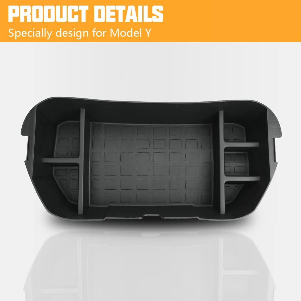 ROCCS Model Y Front Trunk Organizer - Waterproof Frunk Storage Mat & Organizer Box for Tesla Model Y - Perfect for Road Trips, Groceries & Outdoor Gear Storage