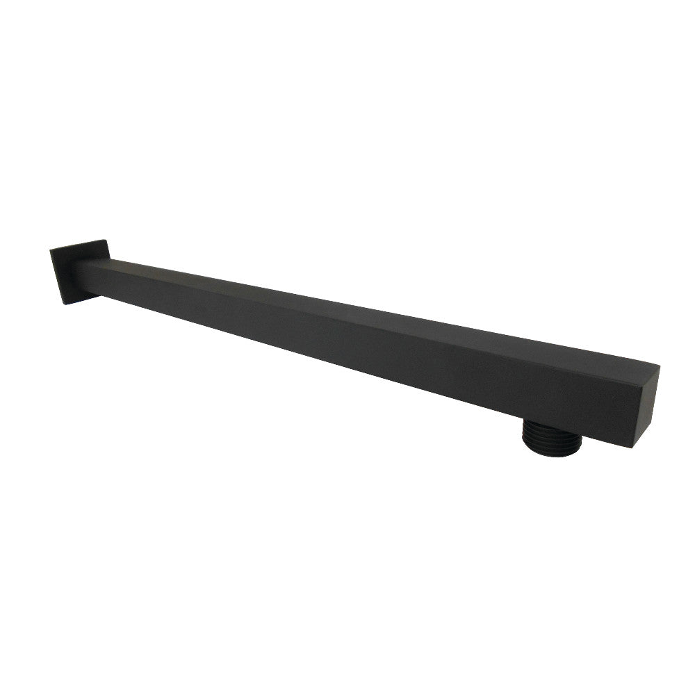 Kingston Brass K4160 Claremont 15 3/4 Inch Square Rain Drop Shower Arm with Flange - Perfect for Modern Bathroom Renovations & Spa-Like Shower Experience