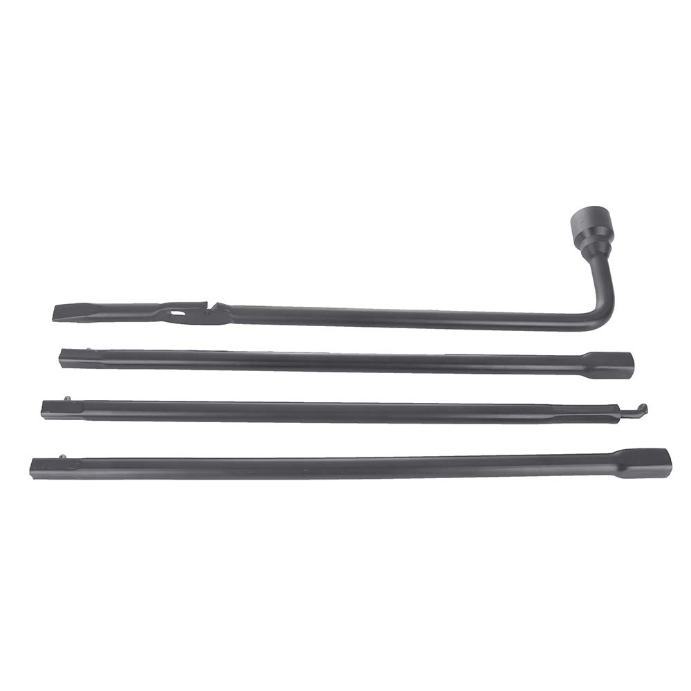 ROADFAR Spare Tire Tool Kit with Lug Nut Wrench - Compatible with Cadillac Escalade 2002-2015, Escalade ESV 2003-2015 & Escalade EXT 2002-2013 - Essential for Roadside Tire Changes & Emergency Car Repairs