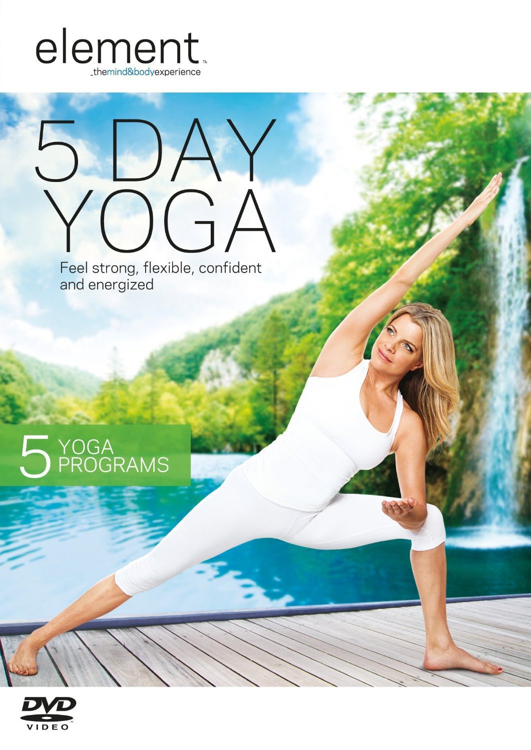 Element: 5-Day Yoga Challenge DVD for Beginners & Intermediate | Home Workout, Stress Relief & Flexibility Training | Perfect for Morning Routine or Evening Relaxation
