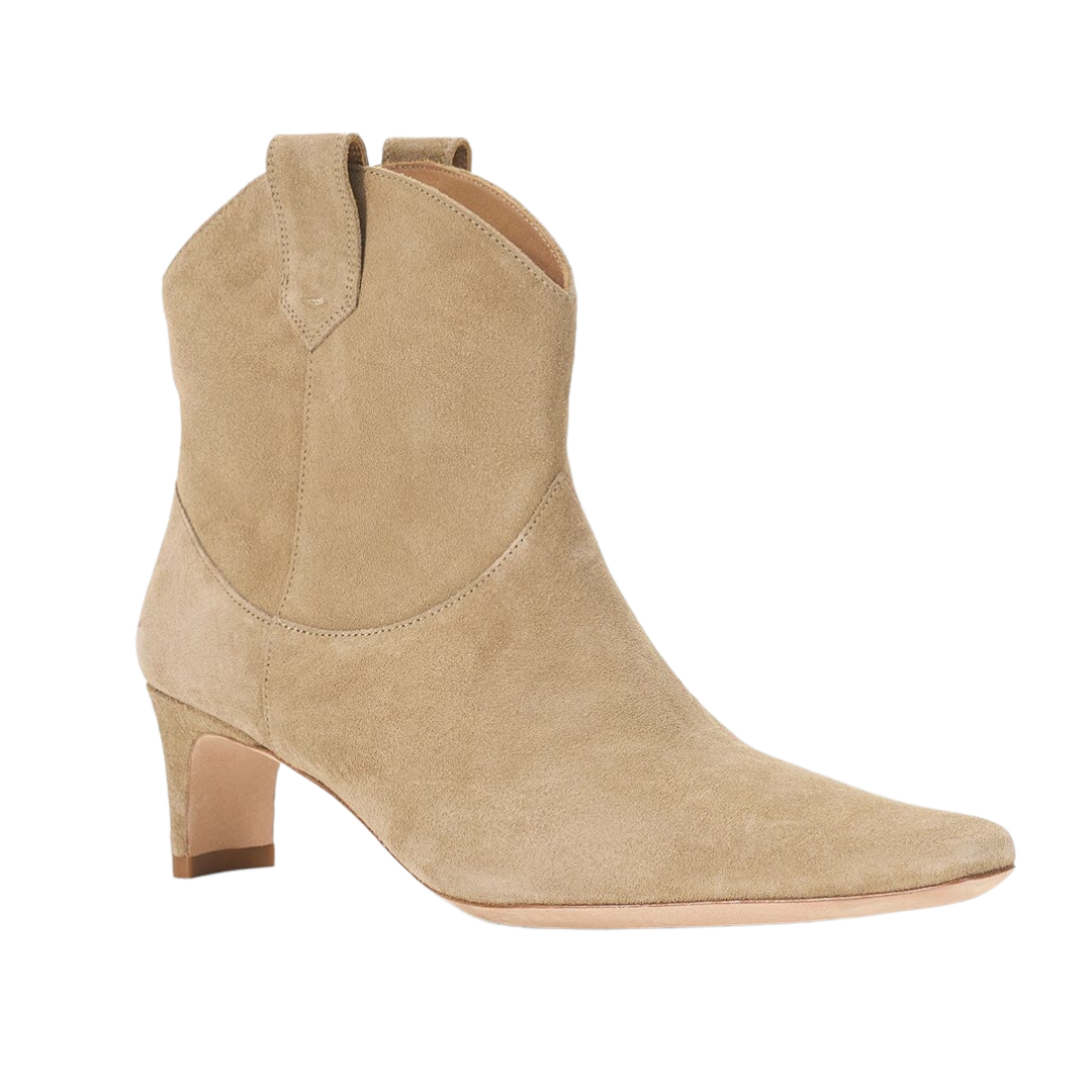 Western Walley Women's Ankle Boots - Comfortable Leather Booties with Chunky Heel for Fall/Winter | Perfect for Office, Casual Outfits & Date Nights