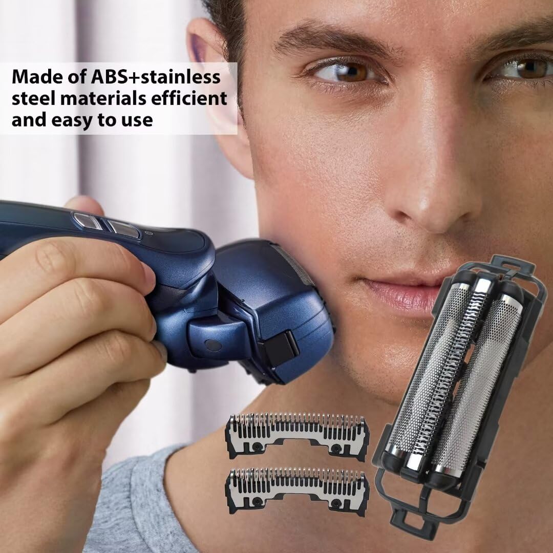 Premium Foil & Blade Replacement for Panasonic ES-LT2, ES-LT4, ES-LT6 Shavers - Smooth Wet & Dry Shaving - Perfect for Travel, Home & Office Use