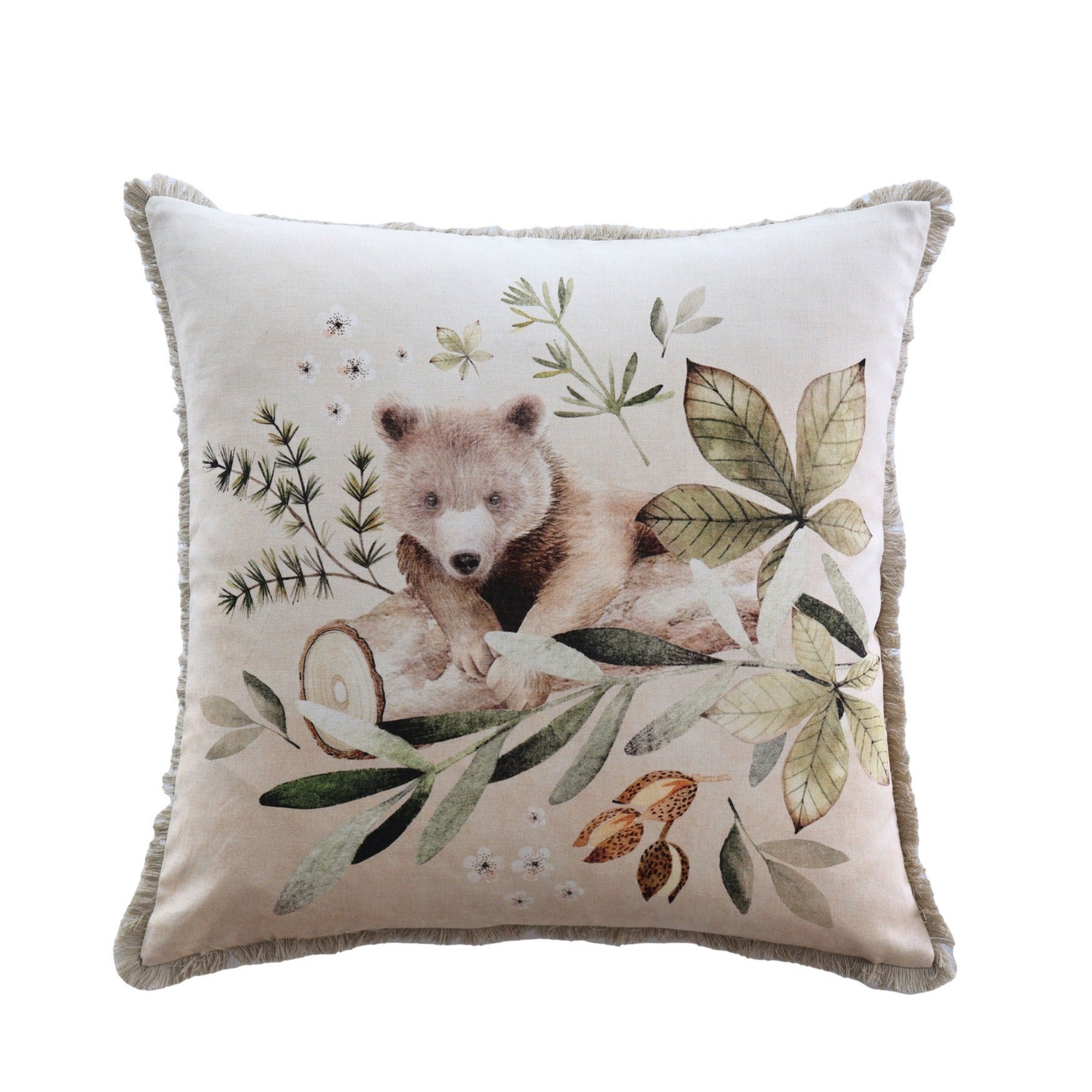 Premium Jasper Linen Cotton Blend Cushion Cover 50x50cm - Soft Decorative Pillow Case for Sofa, Bed & Home Decor by MM Linen - Perfect for Living Room, Bedroom & Cozy Spaces