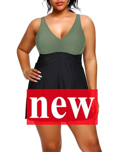 Olive Green and Black
