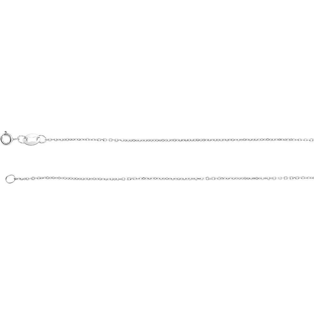 1mm Adjustable Diamond-Cut Cable Chain Necklace for Women - Dainty Gold & Silver Layering Necklace - Perfect for Everyday Wear, Gifts & Special Occasions