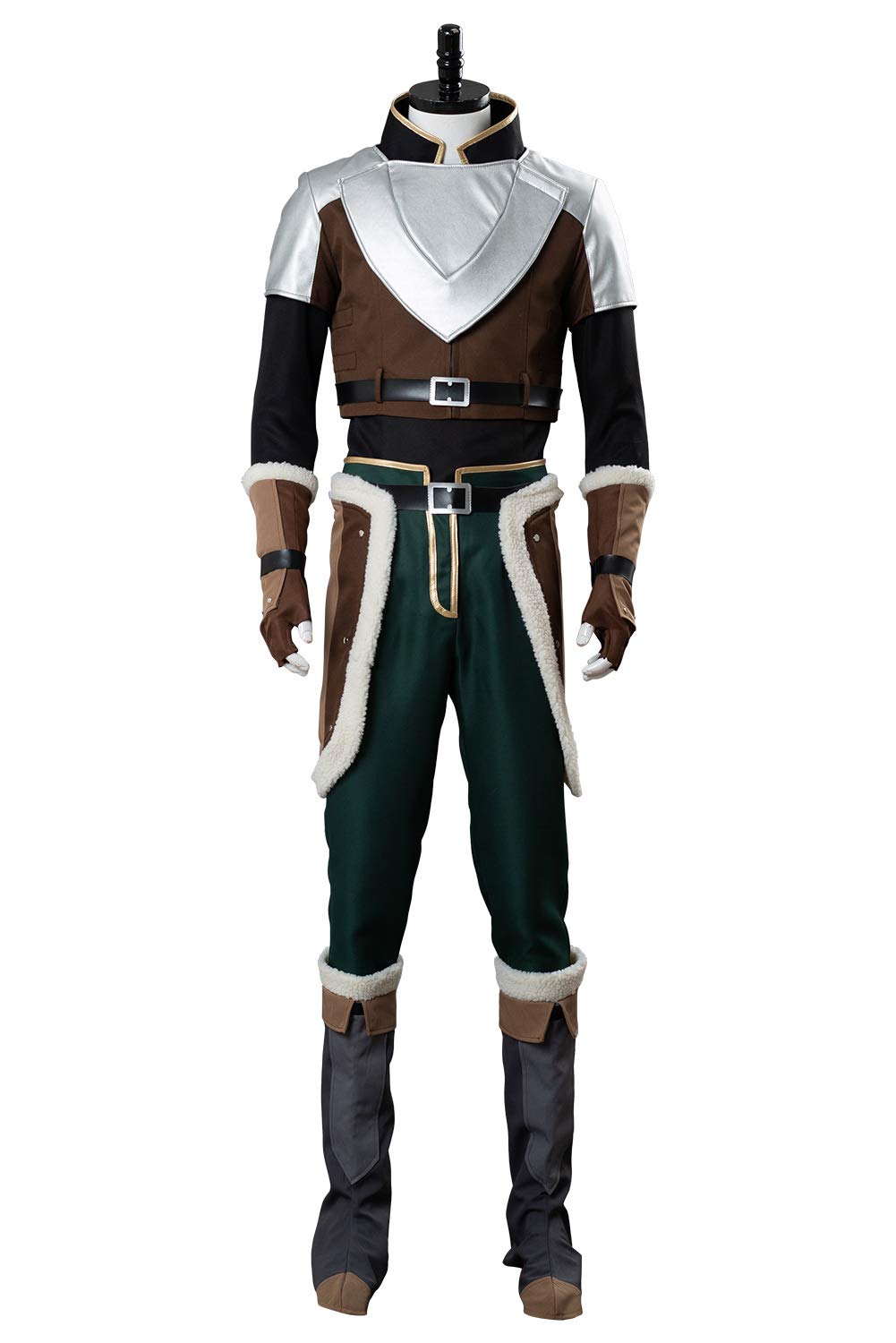 Adult Anime Green Cosplay Costume Full Set - Perfect for Halloween, Conventions & Themed Parties | High-Quality Outfit for Anime Fans
