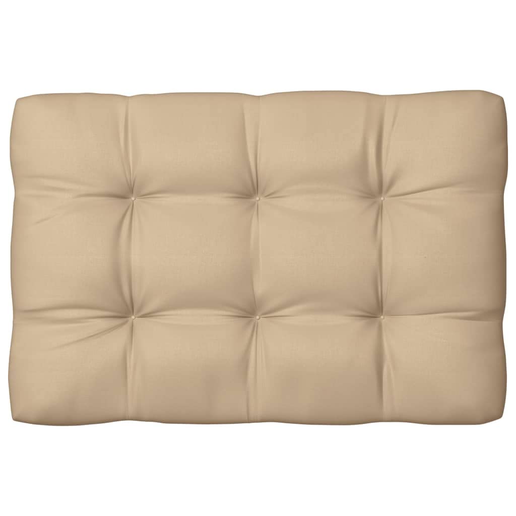 SKM 5-Piece Beige Pallet Sofa Cushions Set - Soft & Comfortable Seat Cushions for Outdoor Patio, Garden Furniture, and DIY Pallet Couches