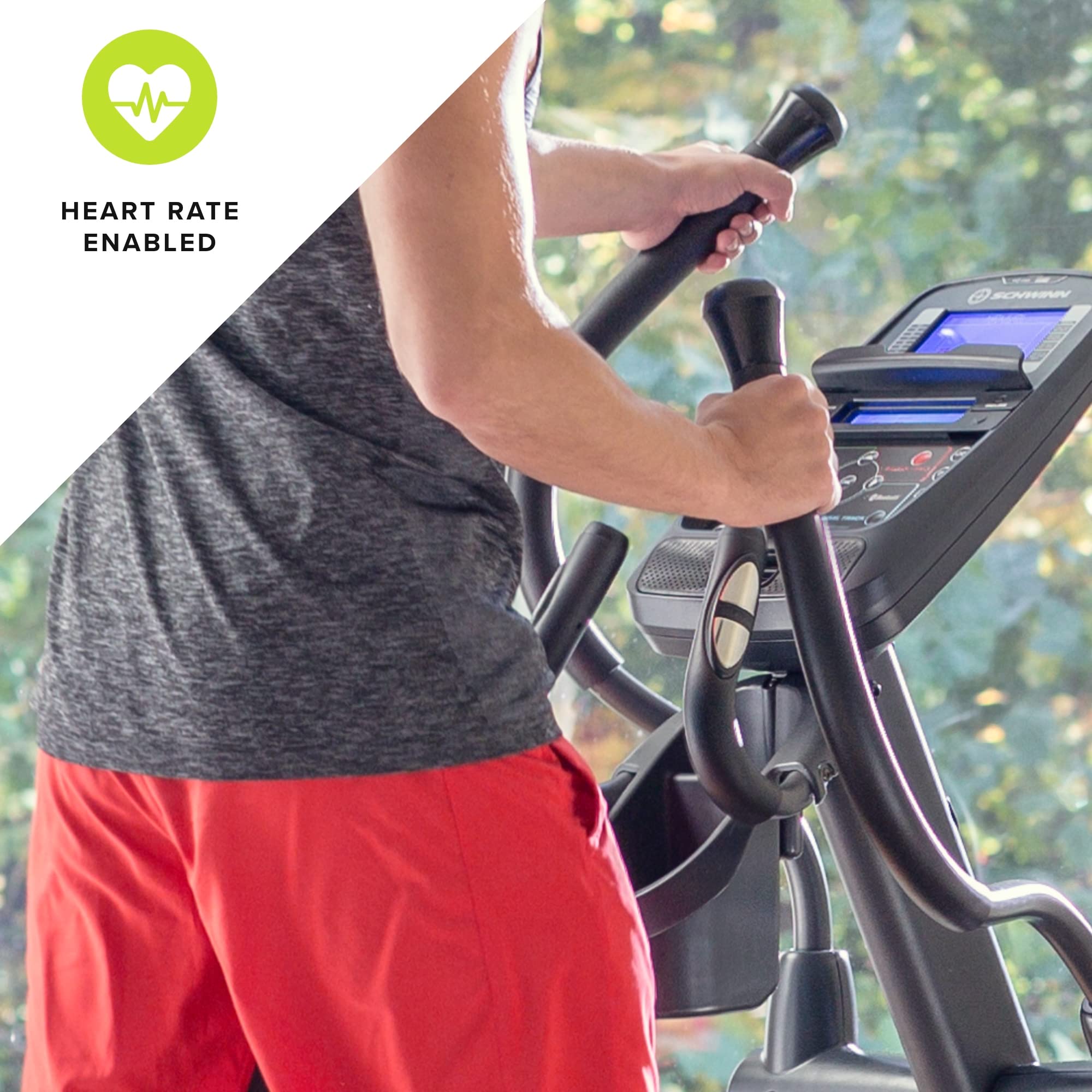 Best Elliptical Machine for Home Gym - Low Impact Cardio Trainer for Weight Loss & Full Body Workout - Perfect for Small Spaces & Apartment Fitness
