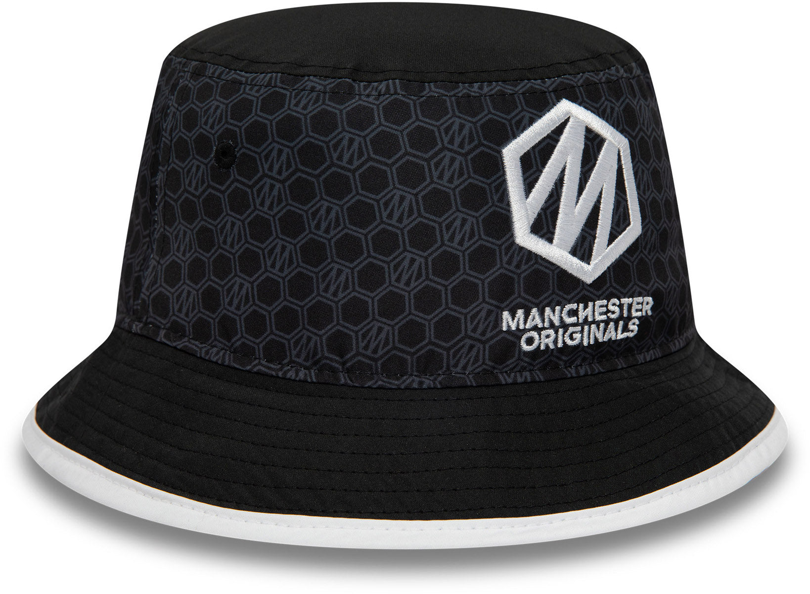 Manchester Originals The Hundred New Era All Over Print Bucket Hat - Official Cricket Fan Gear for Outdoor Sports & Summer Fashion