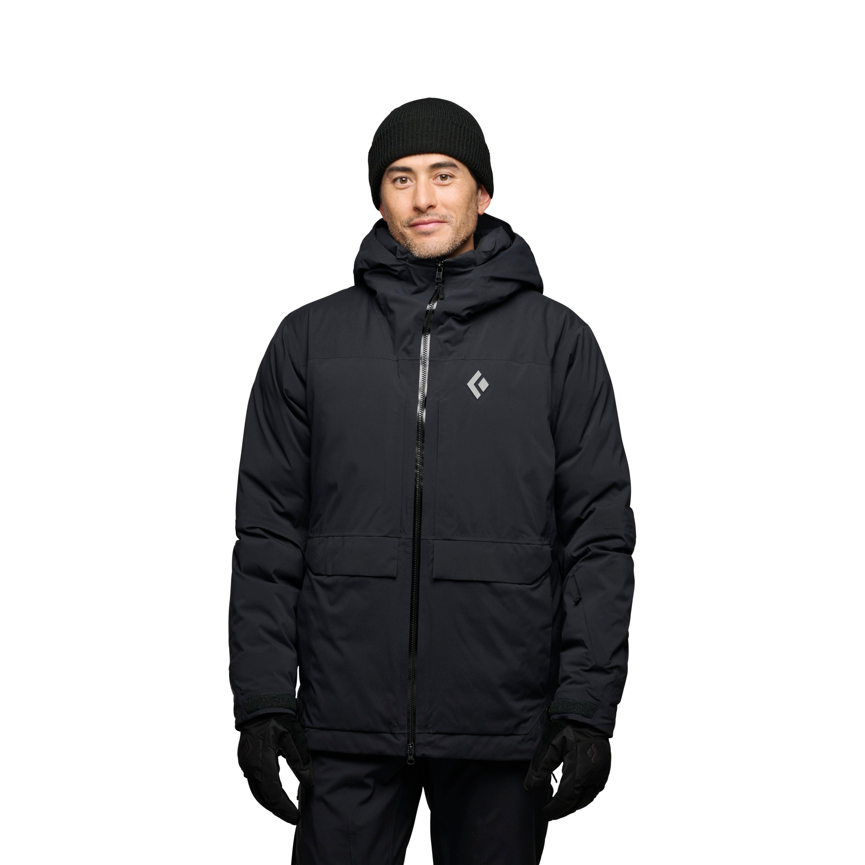 Men's Winter Insulated Parka Jacket - Waterproof Windproof Cold Weather Coat for Outdoor Activities, Hiking & Snow Sports