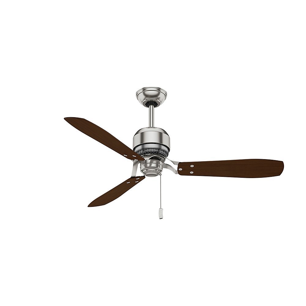 Casablanca Tribeca Ceiling Fan with Pull Chain - Perfect for Bedroom & Living Room
