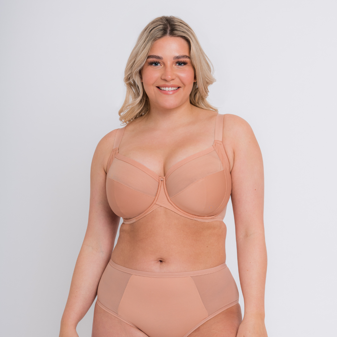 WonderFully Full Coverage Balcony Bra - Comfortable & Supportive Underwire Lingerie for Women | Perfect for Everyday Wear, Date Nights & Special Occasions